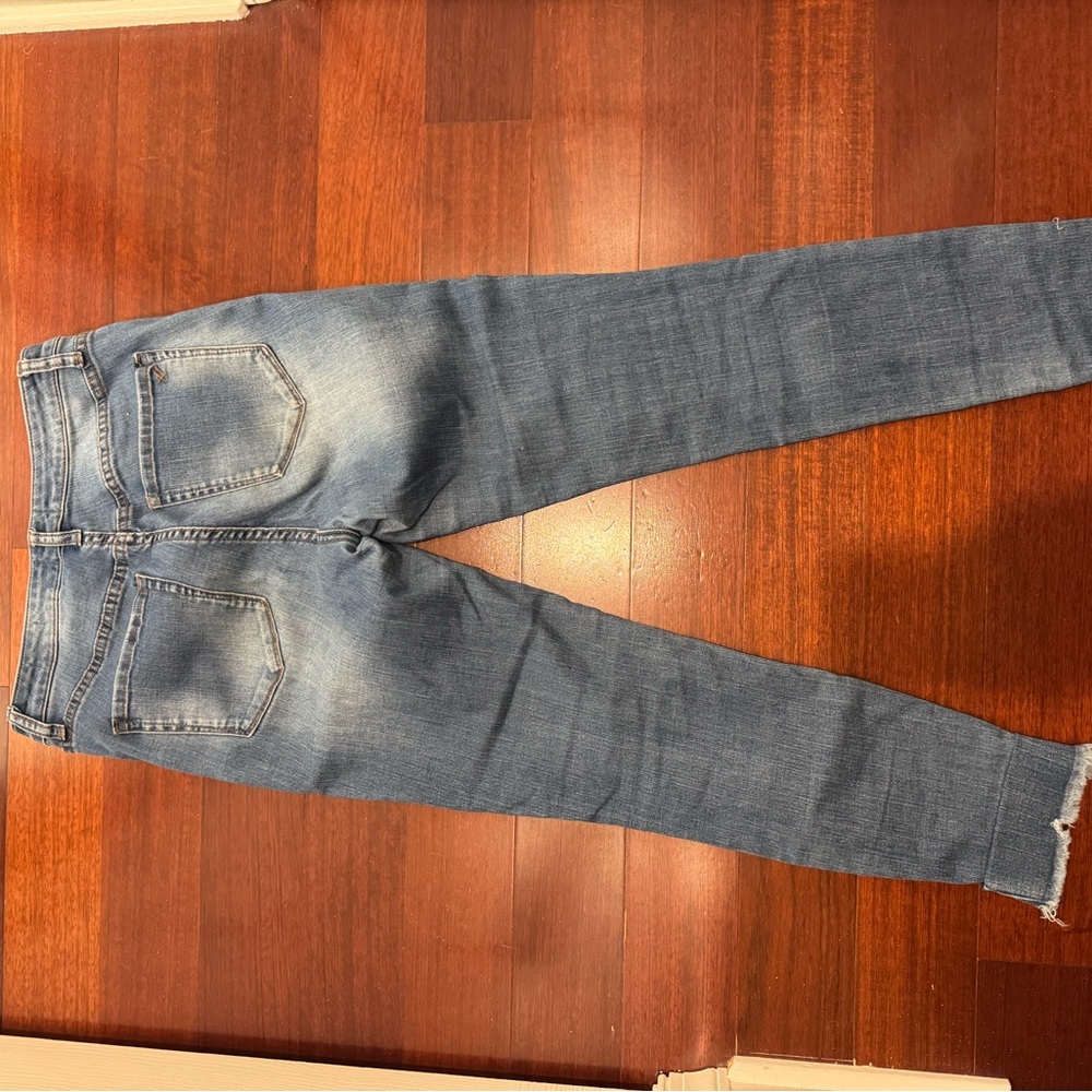William Rast Medium Blue Straight Leg Jeans